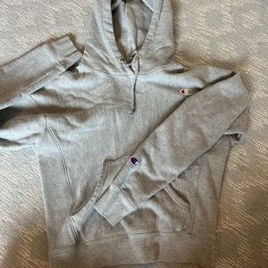 Champion grey sweatshirt